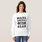 Skateboard Skater Skateboarder Halfpipe - Geschenk Sweatshirt (Vorne ganz)
