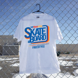 Skateboard skater streeatwear urban athletic vibe T-Shirt