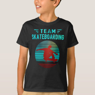 Skateboard Skater Vintage-Geschenk halfpipe T-Shirt