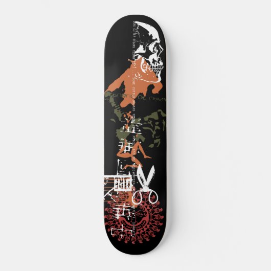 Skateboard skeleboard02 (Vorderseite)