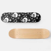 Skateboard Skull-Blume (Horizontal)