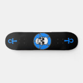 Skateboard Skull Pentigram (Horizontal)