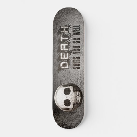 Skateboard Skullmoji (Vorderseite)