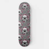 Skateboard Skulls Brown (Vorderseite)