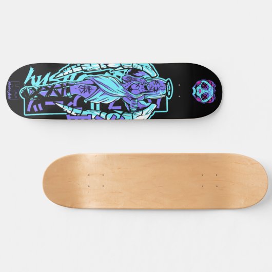 Skateboard "Slime Engel" (Horizontal)