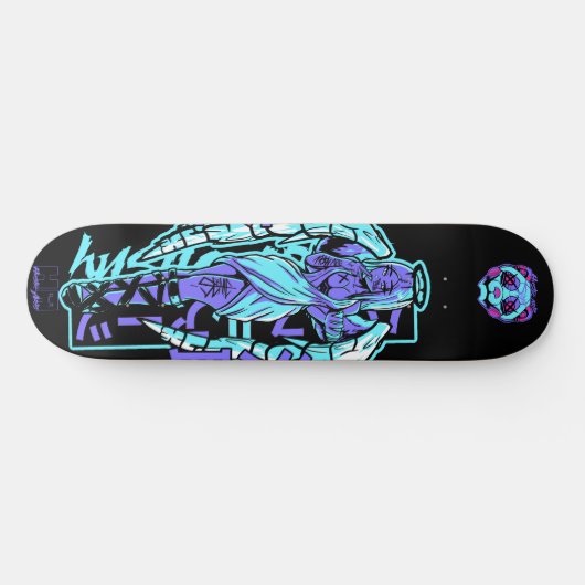 Skateboard "Slime Engel" (Horizontal)
