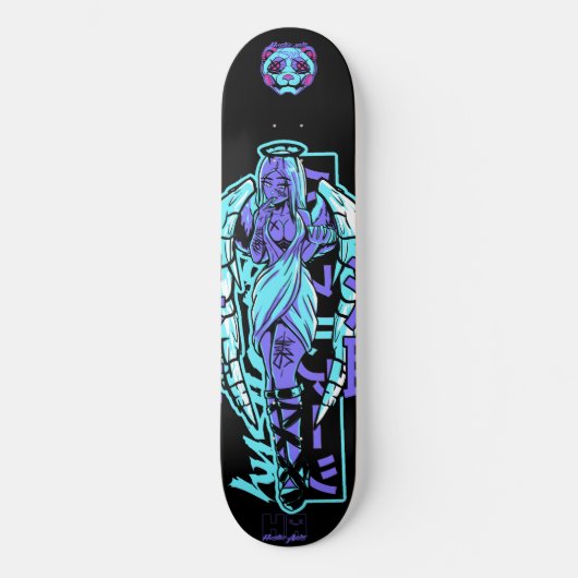 Skateboard "Slime Engel" (Vorderseite)