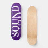 Skateboard SOUND BOARD (Vorderseite)