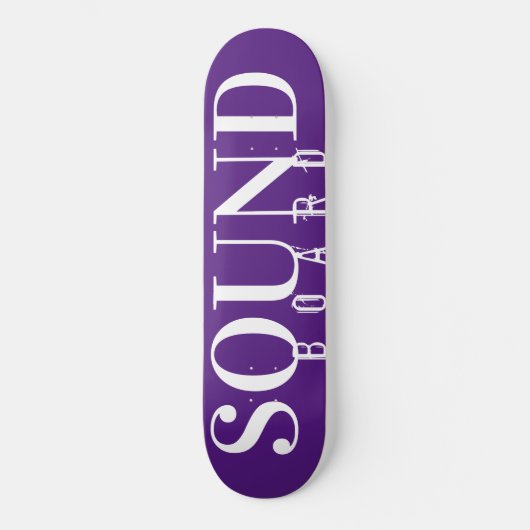 Skateboard SOUND BOARD (Vorderseite)