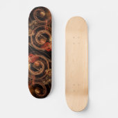 Skateboard "Sound of Music Abstrakt Art" (Vorderseite)
