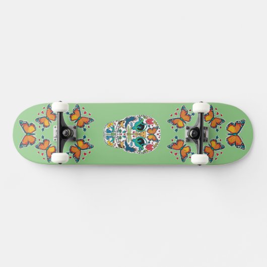 Skateboard Spirit Animals & Butterfly (Horizontal)
