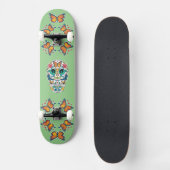 Skateboard Spirit Animals & Butterfly (Vorderseite)