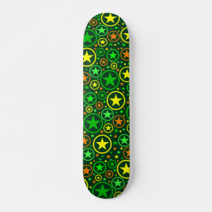 Skateboard STARS & CIRCLES