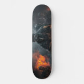 Skateboard - Steampunk-Apokalypse (Vorderseite)