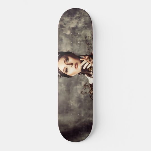 Skateboard - Steampunk Art Women (Vorderseite)