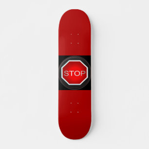 Skateboard stoppen