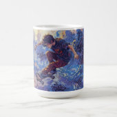 Skateboard Surfing - Skateboarddesign Kaffeetasse (Mittel)