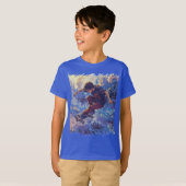 Skateboard Surfing - Skateboarddesign T-Shirt (Vorne ganz)