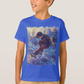 Skateboard Surfing - Skateboarddesign T-Shirt (Vorderseite)