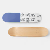 Skateboard Tabla Skate Twit Modelo #0192 (Horizontal)