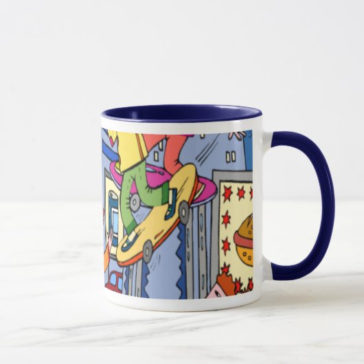 Skateboard-Tasse Tasse (Rechts)