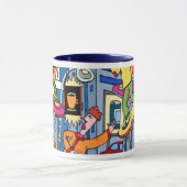 Skateboard-Tasse Tasse (Zentrum)