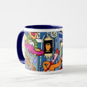 Skateboard-Tasse Tasse (Vorderseite Links)