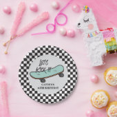 Skateboard - Teller zum Geburtstag (Party)