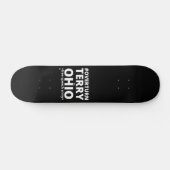 Skateboard "TERRY vs OHIO" (Horizontal)