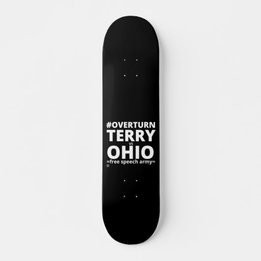 Skateboard "TERRY vs OHIO" (Vorne)