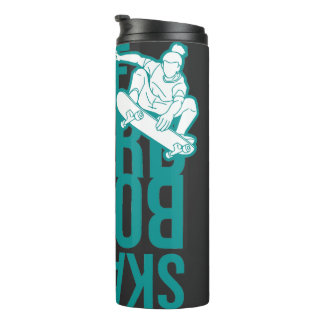 skateboard  thermosbecher