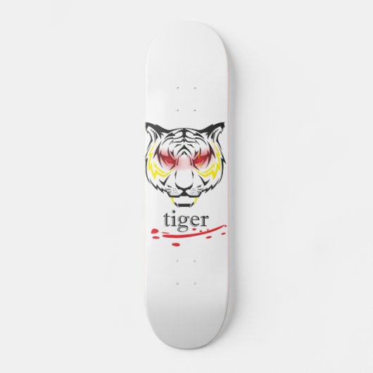 Skateboard Tiger (Vorderseite)