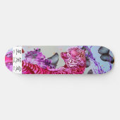 Skateboard TIGER MIT BUTTERFLY (Horizontal)