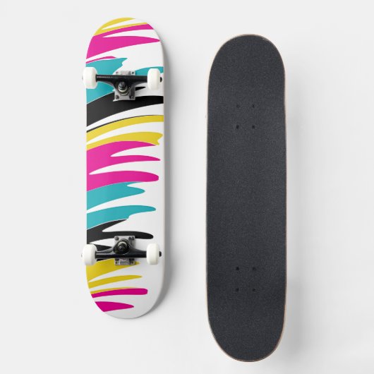 Skateboard Trendy dick Paint Art (Vorderseite)
