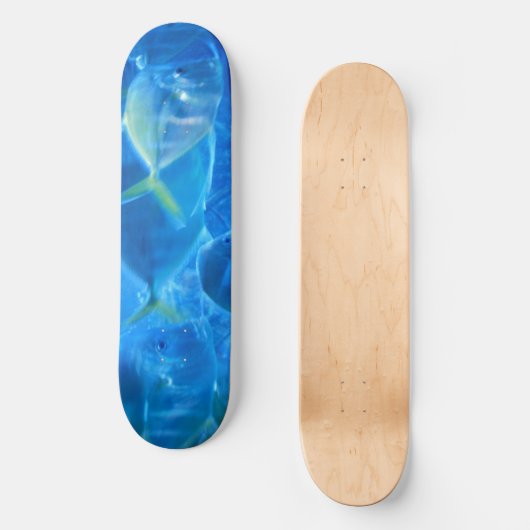 Skateboard "Tropischer Fisch" (Vorderseite)
