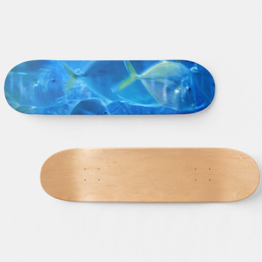 Skateboard "Tropischer Fisch" (Horizontal)