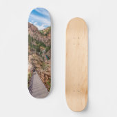 Skateboard über sieben Wasserfälle (Vorderseite)