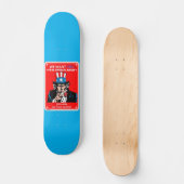 Skateboard "UNCLE SAM" (Vorderseite)