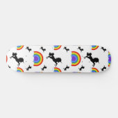 Skateboard Unicorns und Regenbows (Horizontal)