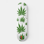 Skateboard, Unkraut-Skate, Schneeballdecke Skateboard (Vorderseite)