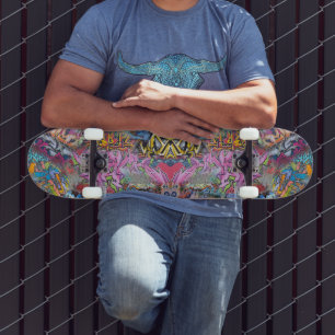 Skateboard - Urbane Straßenkunst