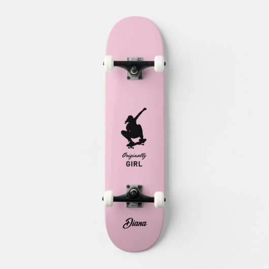 Skateboard "Ursprünglich Girl" (Vorderseite)