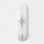 Skateboard USA GEGR. 1776 (Vorne)