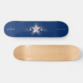 Skateboard USA GEGR. 1776 (Horizontal)