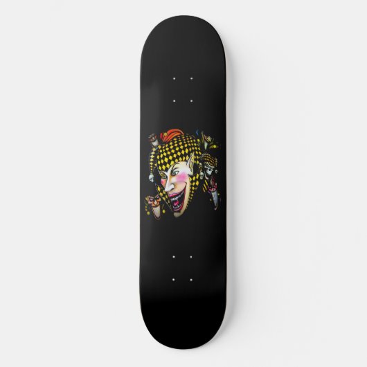 Skateboard "Vampire Jester 4" (Vorderseite)