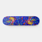 Skateboard-verkettete Glass-J&R Lamb Studios 3 Skateboard (Horizontal)