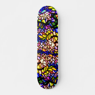 Skateboard verkleidetes Glas-Louis Tiffany 1