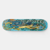 Skateboard Vintag Elegante Capricorn (Horizontal)