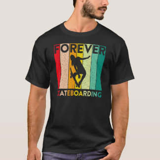 Skateboard Vintag Retro Skate Skate T-Shirt