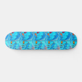 Skateboard von Delphinen (Horizontal)